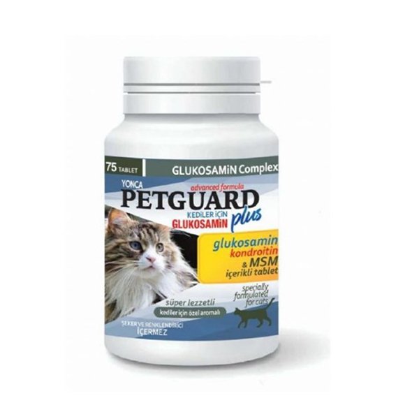 [YNC-8404] Petguard Glukosamin Plus Kedi Vitamin Tablet