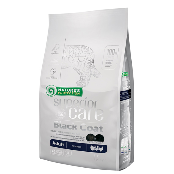[NPSC45999] Natures Protection Kümes Hayvanlı Siyah Tüylü Yetişkin Köpek Maması 17Kg