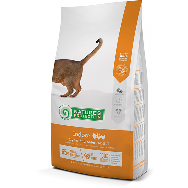 [NPS45764] Natures Protection İndoor Kümes Hayvanlı Yetişkin Kedi Maması