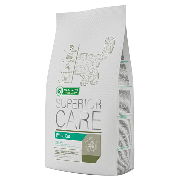 [NPS45085] Natures Protection Kümes Hayvanlı Beyaz Tüylü Yetişkin Kedi Maması