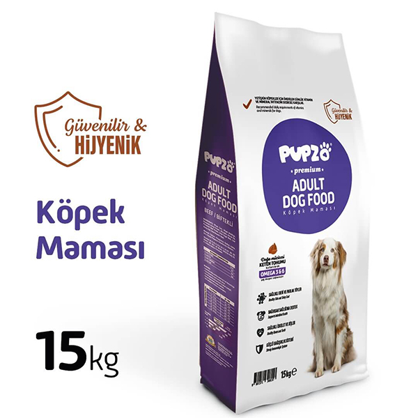 [KP-2004] Pupzo Premium Biftekli Yetişkin Köpek Maması