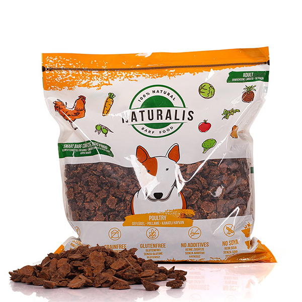 [8682878506017] Naturalis Smart Barf 100% Natural Tavuklu Yetişkin Köpek Maması (5 Kg)