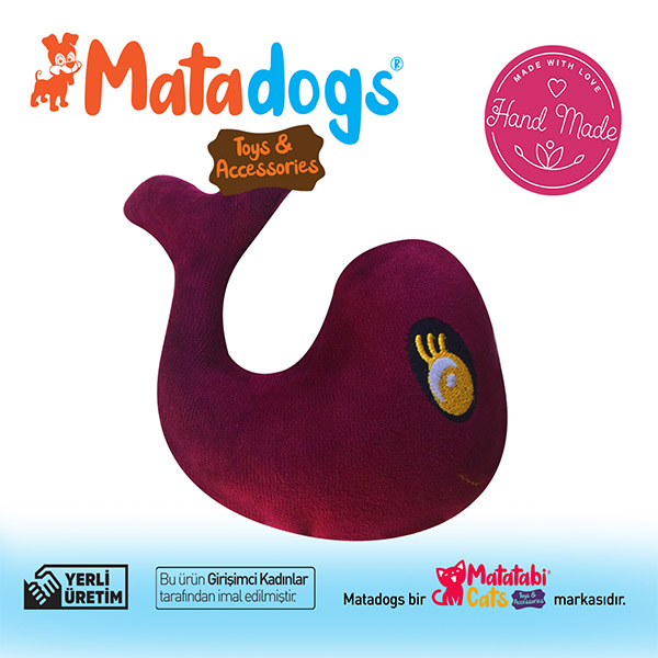 [8685334305742] Mata Dogs Whali Köpek Oyuncağı