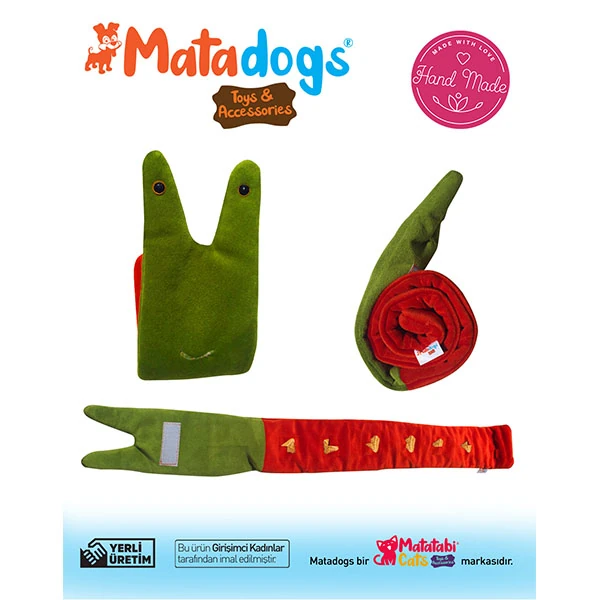 [8685334305780] Mata Dogs Saly Salyangoz Şekilli Köpek Oyuncağı