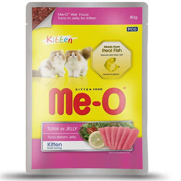 [TR5CKPPN9280] Meo Kitten Jöleli Ton Balıklı Yavru Konserve Kedi Maması (1 Adet)