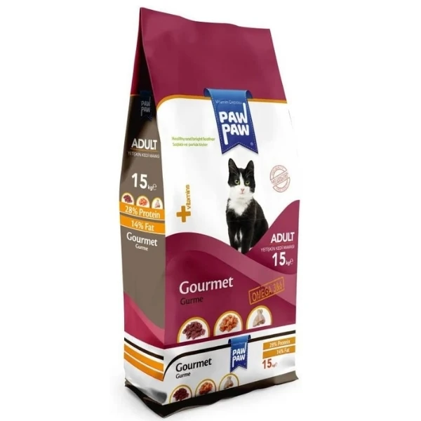 [800110] Paw Paw Adult Gourmet Yetişkin Kedi Maması