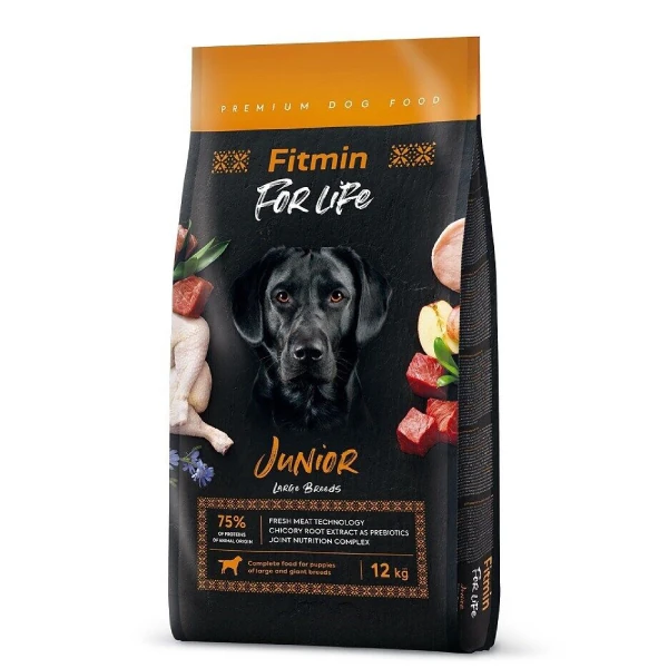 [09-T01341] Fitmin For Life Büyük Irk Kümes Hayvanlı Genç Köpek Maması