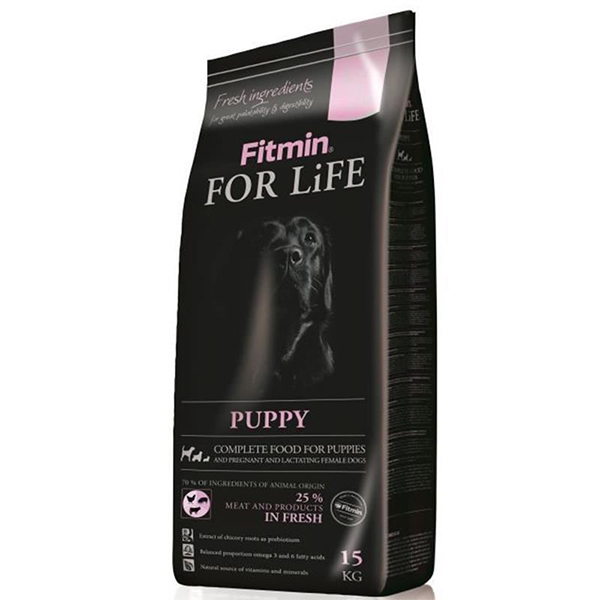 [544-1111411-00018] Fitmin For Life Puppy Tavuklu Tahılsız Yavru Köpek Maması 15 Kg