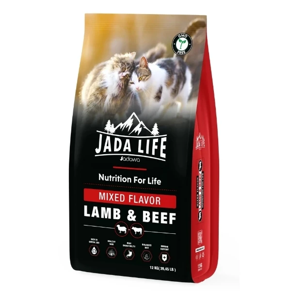 [JDW-JL023] Jadawa Jada Life Kuzu Etli ve Pirinçli Karışık Lezzetli Yetişkin Kedi Maması