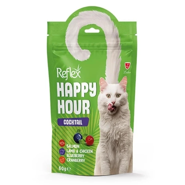 [RFT-049] Reflex Happy Hour Cocktail Somonlu Kuzu Etli ve Tavuk Etli Kedi Ödülü (1 Adet)
