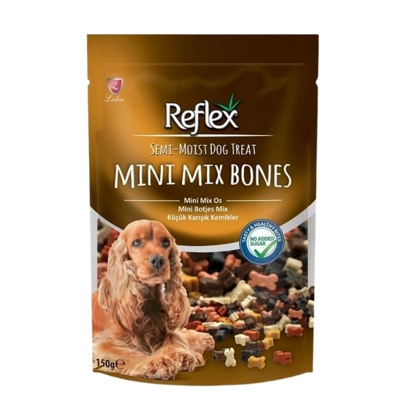 [FR-206] Reflex Küçük Karışık Kemikler Yarı Yumuşak Köpek Ödül Maması (1 Adet)