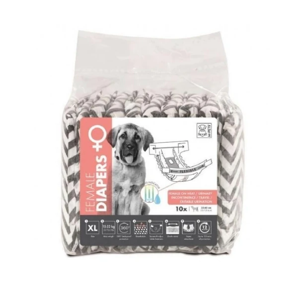 [36-AKS-MPE-10116999] M-Pets Diapers Dişi Köpek Külodu