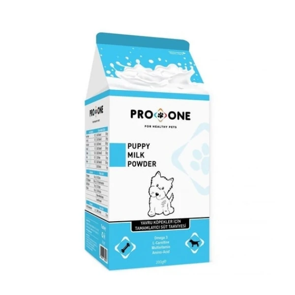 [07-14-ONE] ProOne Puppy Milk Powder Yavru Köpekler için Tamamlayıcı Süt Takviyesi