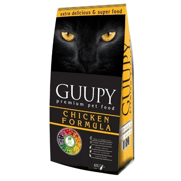 [8681763069552] Guupy Tavuk Etli Yetişkin Kedi Maması
