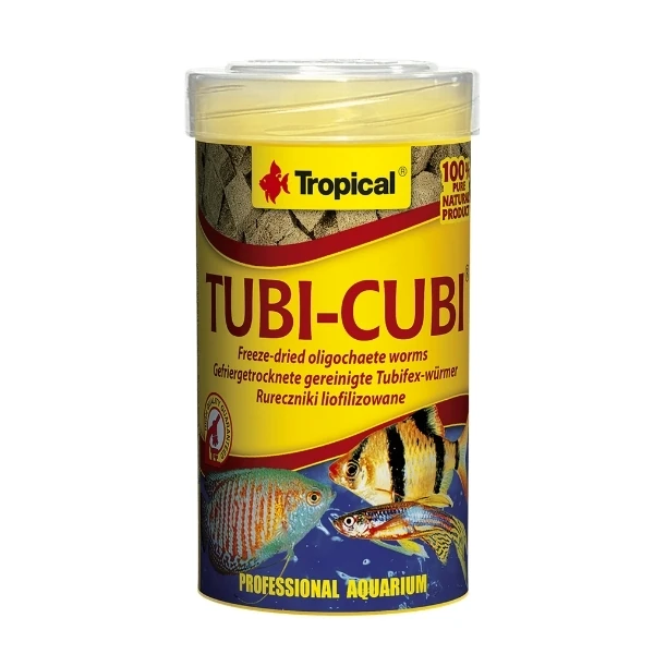[1133] Tropical Tubi Cubi Kurutulmuş Balık Yemi