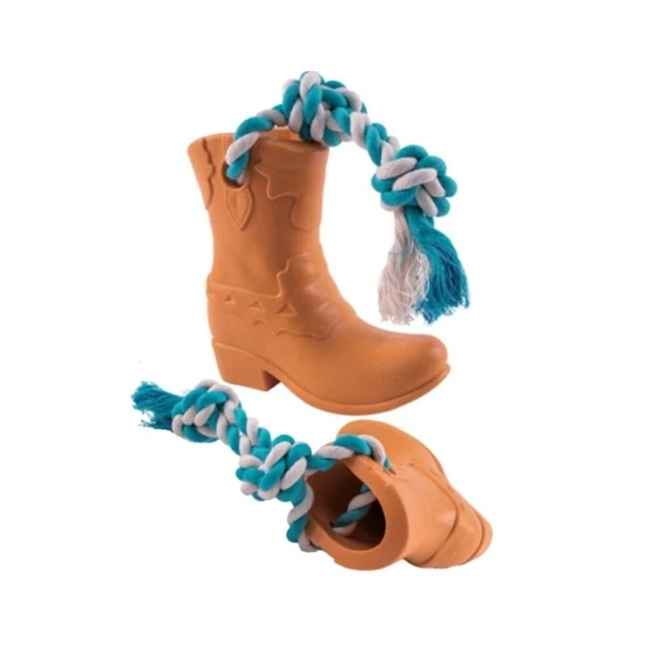 [520-536451] Eastland İpli Tpr Bot Köpek Çiğneme Oyuncağı