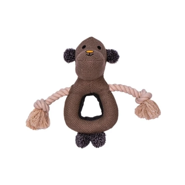 [520-511356] Eastland İpli Maymun Peluş Köpek Oyuncağı