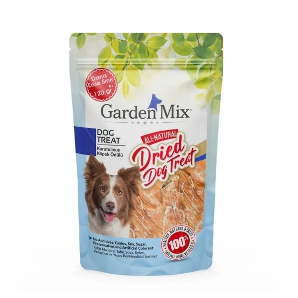 [571-01] Garden Mix Kurutulmuş Dana Ense Sinir Köpek Ödül Maması (1 Adet)