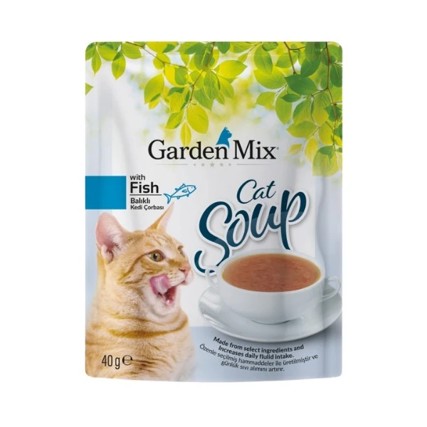 [585-02] Garden Mix Ton Balıklı Kedi Çorbası (1 Adet)