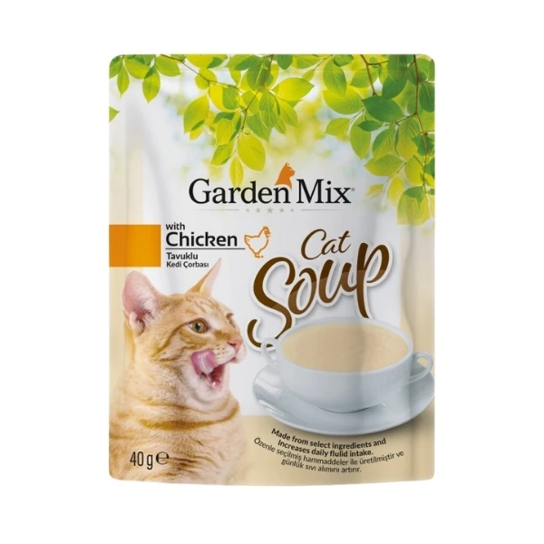 [585-01] Garden Mix Tavuklu Kedi Çorbası (1 Adet)