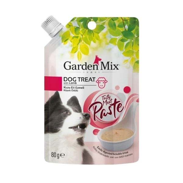 [585-30] Garden Mix Kuzu Etli Ezme Sıvı Köpek Ödül Maması (1 Adet)