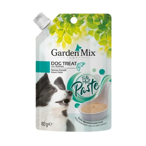 [585-31] Garden Mix Somonlu Ezme Sıvı Köpek Ödül Maması (1 Adet)