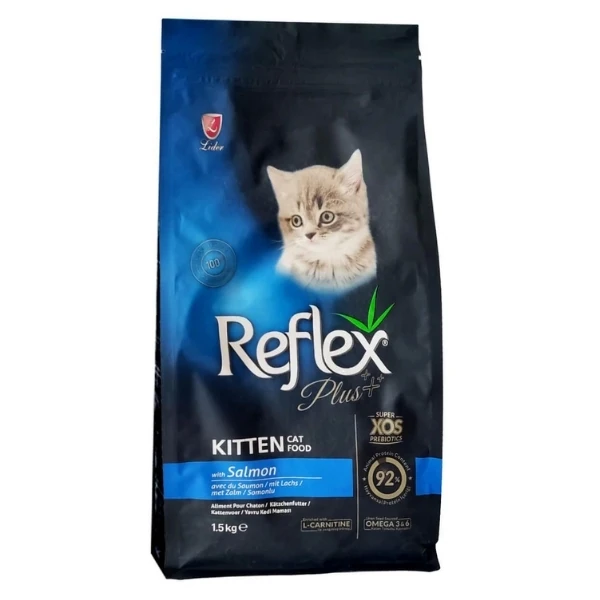 [RFX-312] Reflex Plus Somonlu ve Pirinçli Yavru Kedi Maması (1.5 Kg)