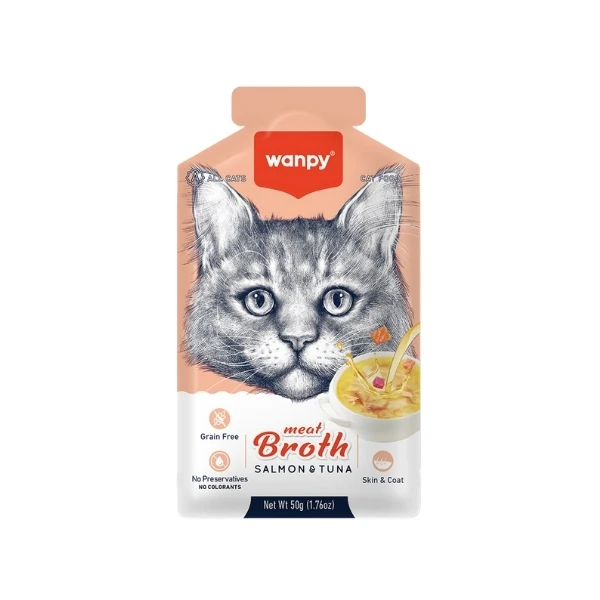 [PIWP-095] Wanpy Somonlu ve Ton Balıklı Tahılsız Kedi Çorbası (1 Adet)