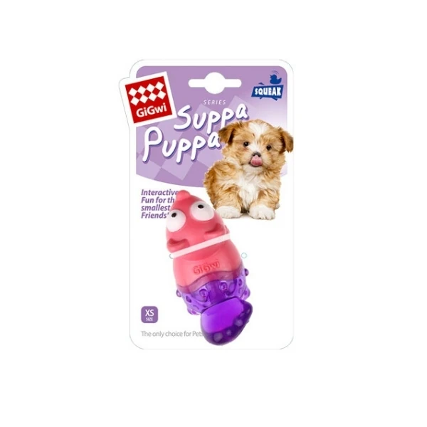 [PIGW-184] Gigwi Suppa Puppa Tilki Plastik Köpek Oyuncağı