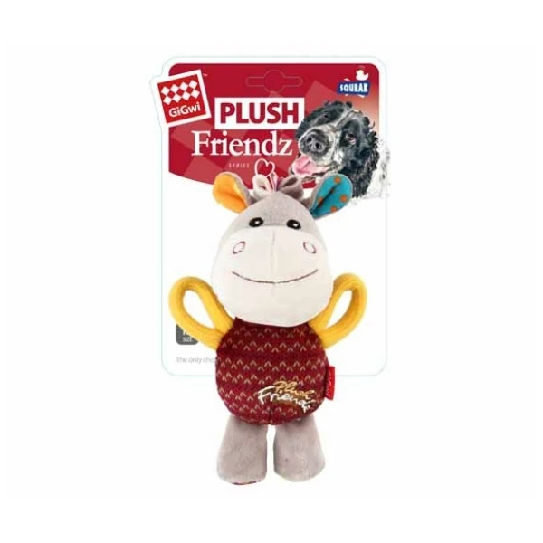 Gigwi Plush Friendz Sesli Eşek Peluş Köpek Oyuncağı