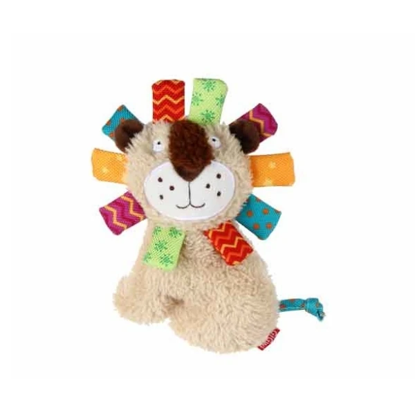 [PIGW-097] Gigwi Plush Friendz Renkli Yeleli Aslan Sesli Peluş Köpek Oyuncağı