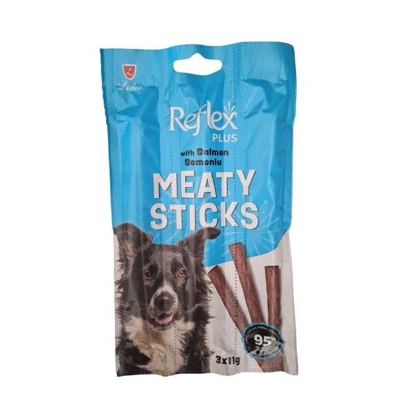 [RFT-017] Reflex Plus Somonlu Çubuk Yetişkin Köpek Ödül Maması (1 Adet)
