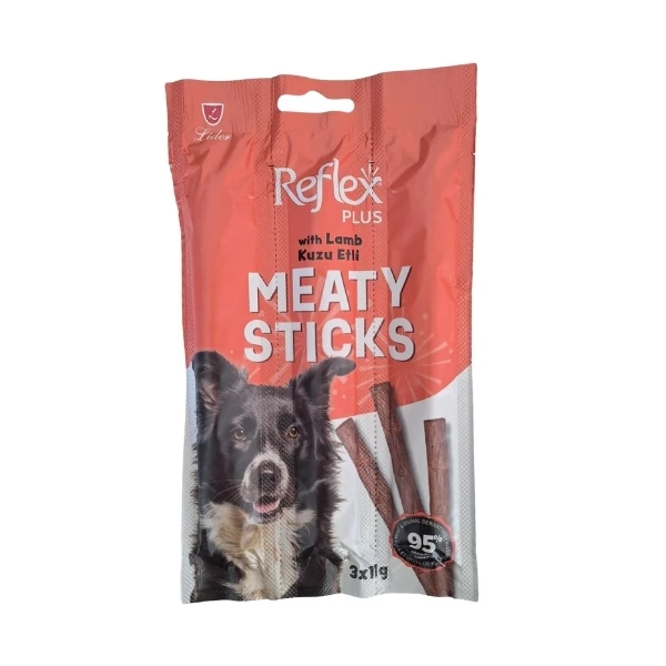 [RFT-018] Reflex Plus Kuzu Etli Çubuk Yetişkin Köpek Ödül Maması (1 Adet)