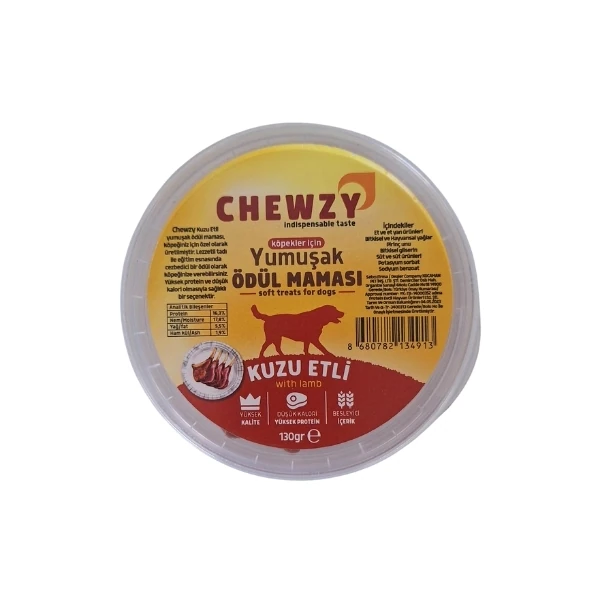 [SOFTDOGKUZU] Chewzy Kuzulu Yumuşak Köpek Ödül Maması (1 Adet)
