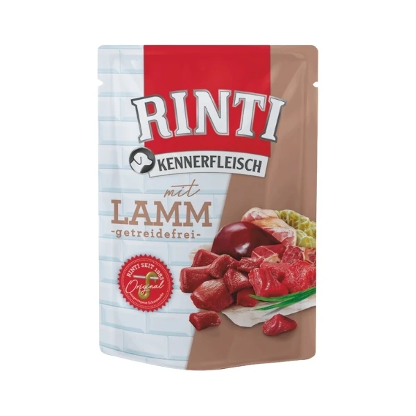 [560-92464] Rinti Kuzu Etli Pouch Yetişkin Köpek Konservesi (1 Adet)