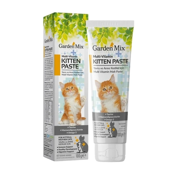 [583-003] Garden Mix Kitten Multivitamin Yavru Kedi Malt Macunu