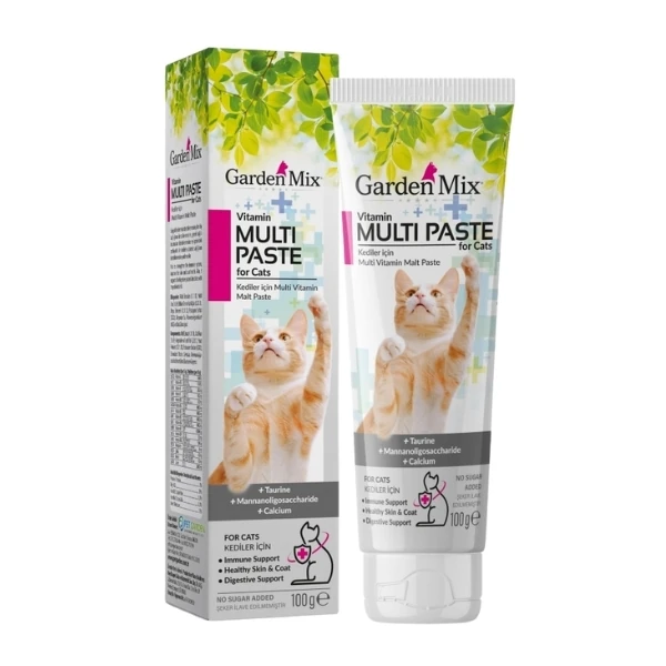 [583-002] Garden Mix Multivitamin Kedi Malt Macunu