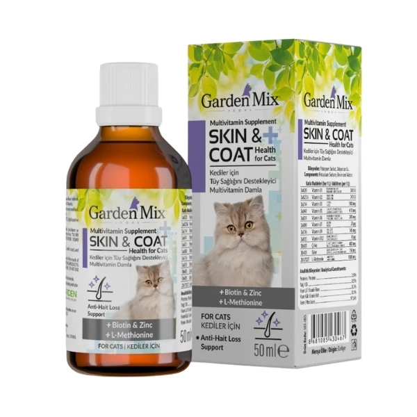 [583-005] Garden Mix Kedi Tüy Sağlığı Damlası