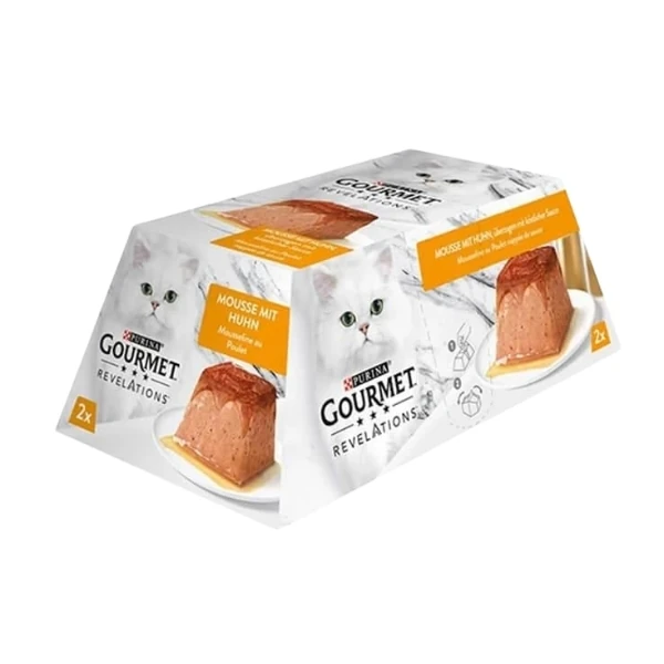 [12455080] Gourmet Revelations Tavuk Etli Yetişkin Konserve Kedi Maması (1 Adet)