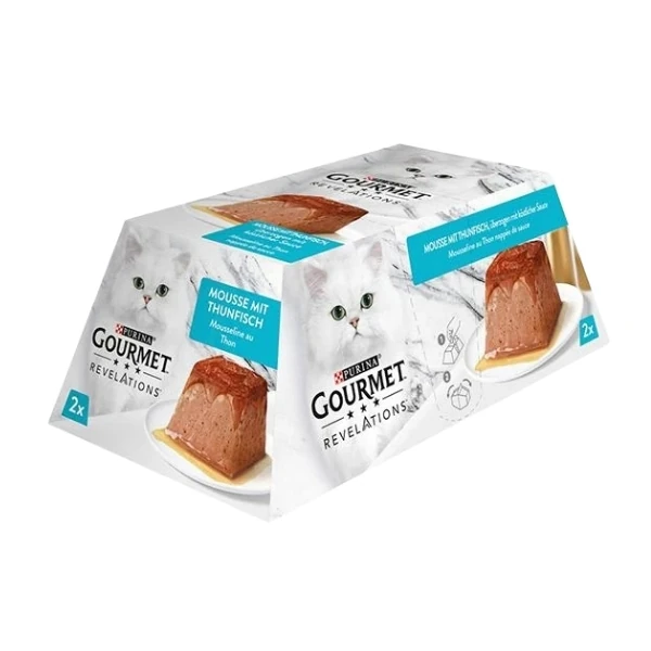 [12455078] Gourmet Revelations Ton Balıklı Yetişkin Konserve Kedi Maması (1 Adet)