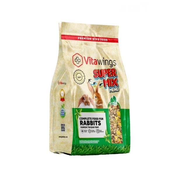 [VWYEM308] Vitawings Süper Mix Tavşan Yemi