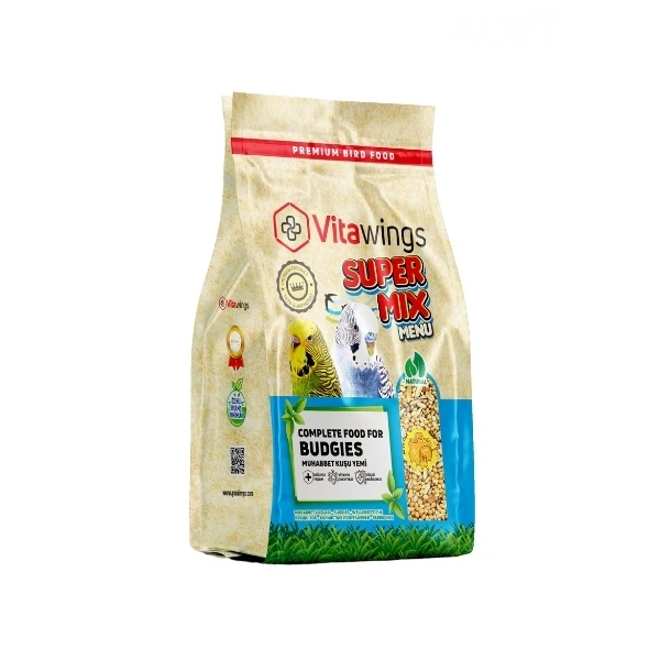 [VWYEM302] Vitawings Süper Ballı Muhabbet Kuş Yemi (400 Gr)