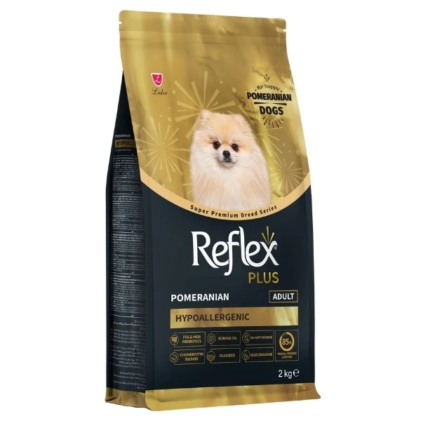 [RFX-602] Reflex Plus Pomeranian Hypoallergenic Tavuklu Yetişkin Köpek Maması (2 Kg)