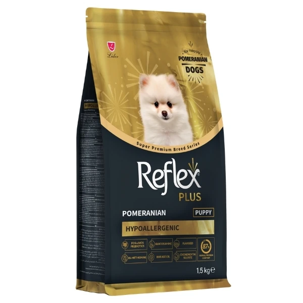 [RFX-601] Reflex Plus Pomeranian Hypoallergenic Tavuklu Yavru Köpek Maması (1.5 Kg)