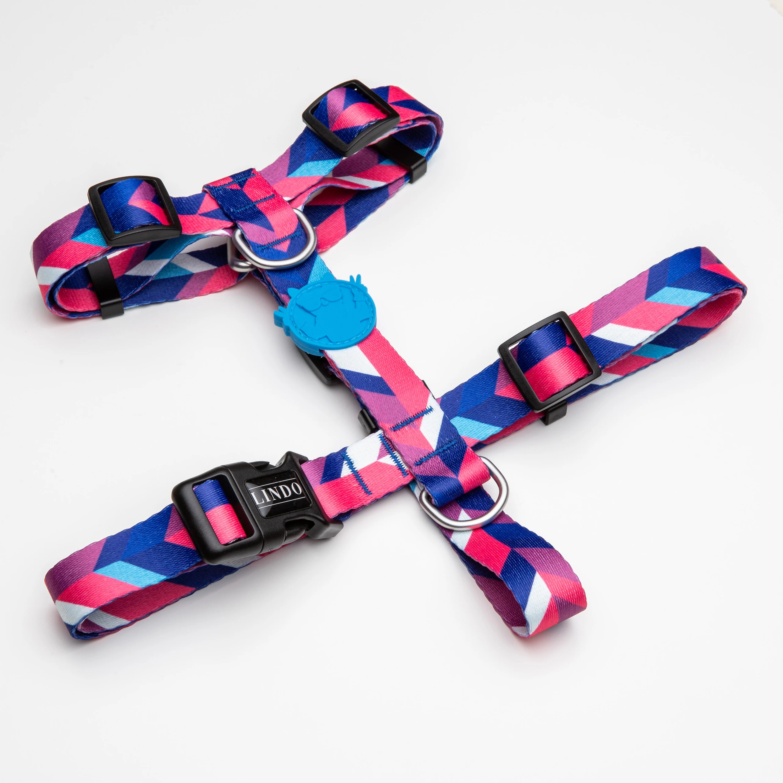 Lindo Dogs Pink Dream H Tipi Köpek Göğüs Tasması Beden