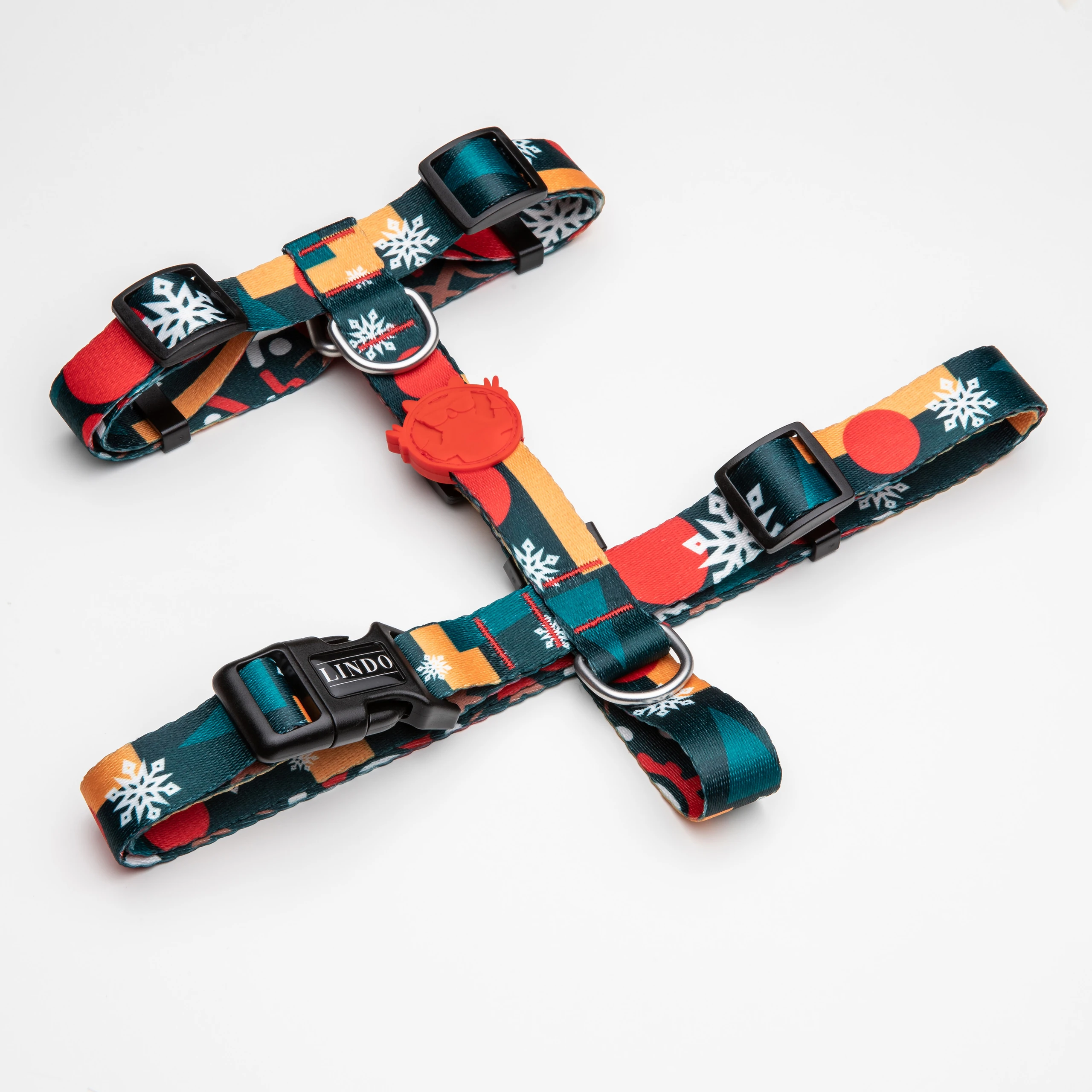 [HTRD01] Lindo Dogs Reindeer H Tipi Köpek Göğüs Tasması Beden (Small)