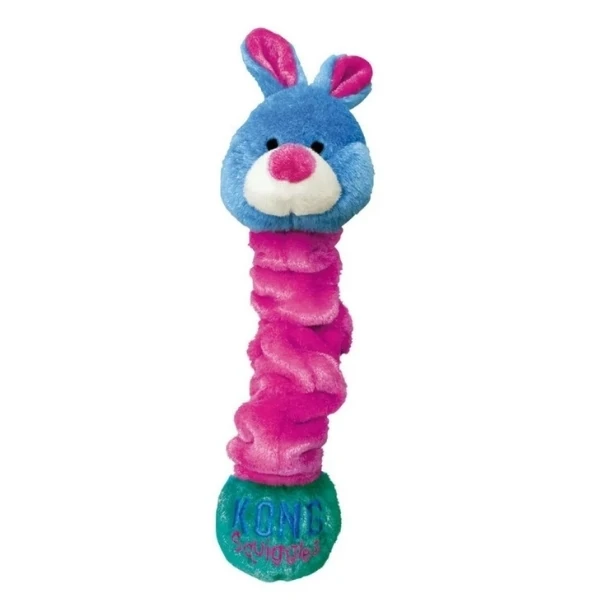 [390-SQ3E] Kong Squigles Tavşan Figürlü Peluş Köpek Oyuncağı (Small)