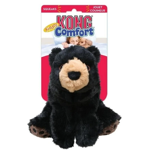 [390-RLC11E] Kong Comfort Kiddos Ayıcık Şeklinde Peluş Köpek Oyuncağı