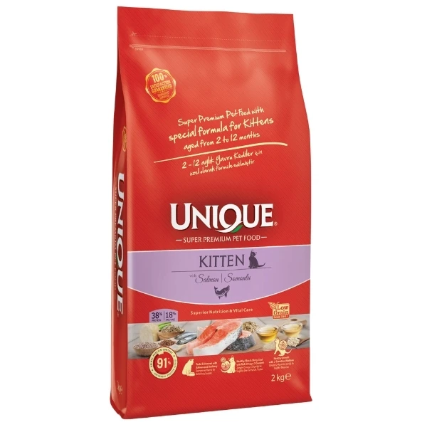 [U01.00.054] Unique Somonlu Yavru Kedi Maması (2 Kg)