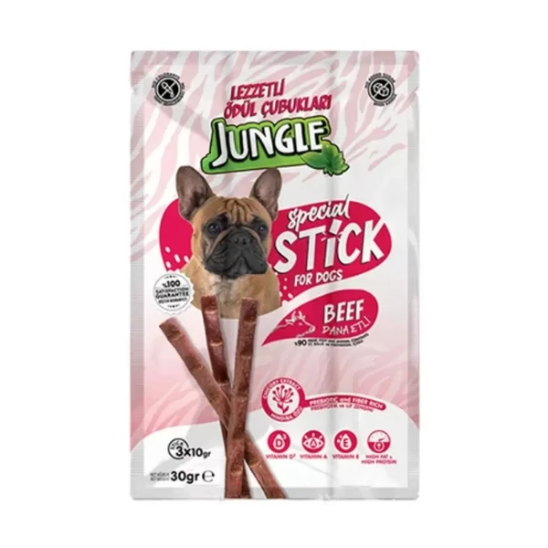 [8682631205669] Jungle Dana Etli Stick Köpek Ödülü (1 Adet)